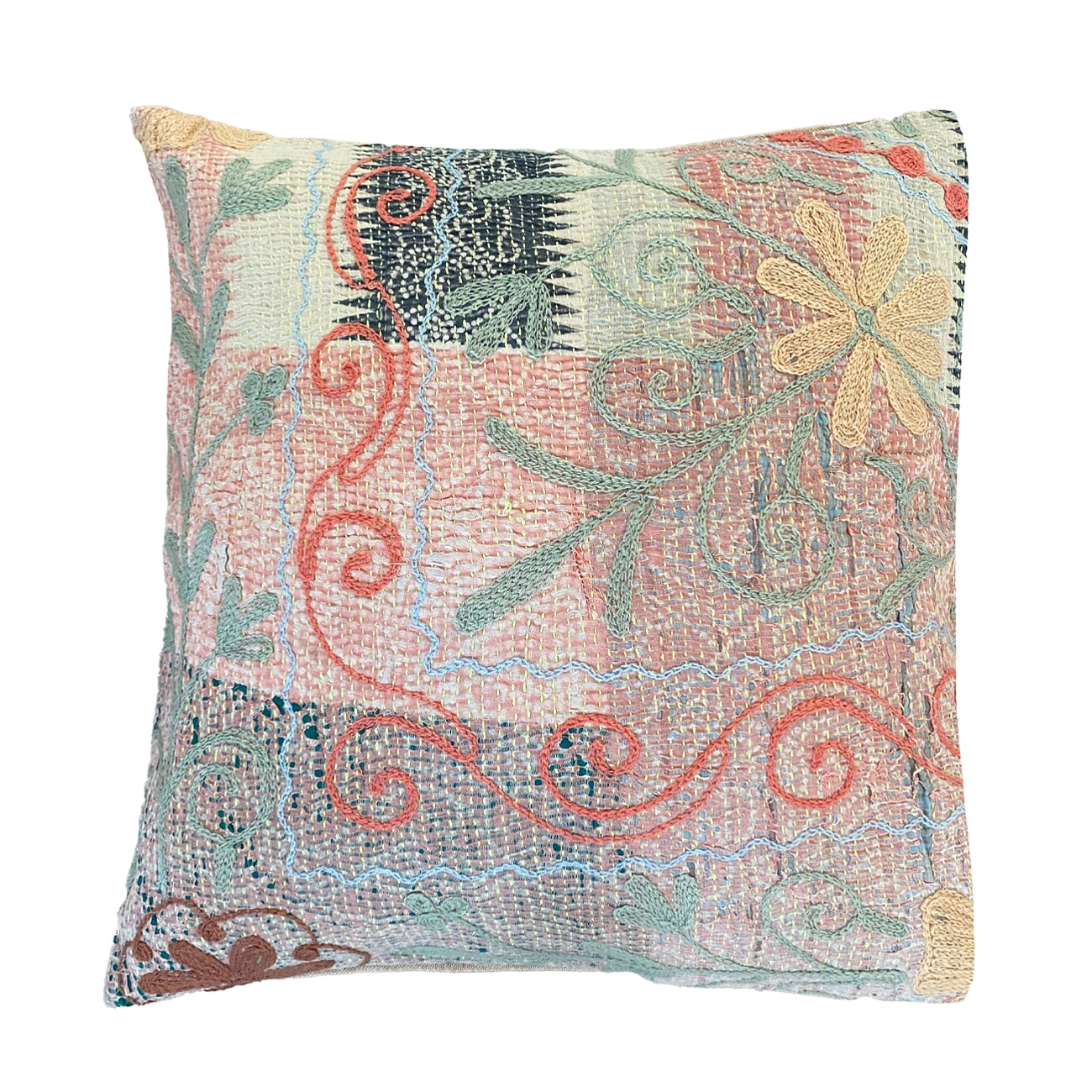 Trille Suzani Kantha Pudebetræk - Nr. 28