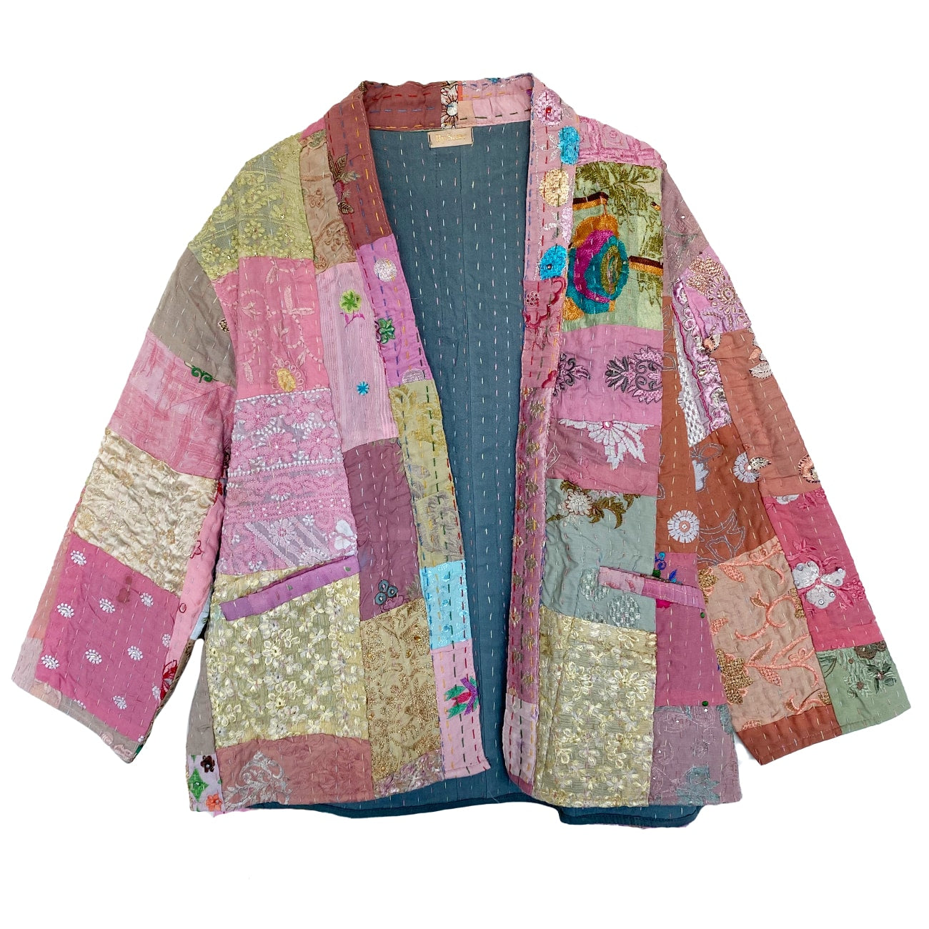Julie Patchwork Jakke - Onesize - Nr. 13