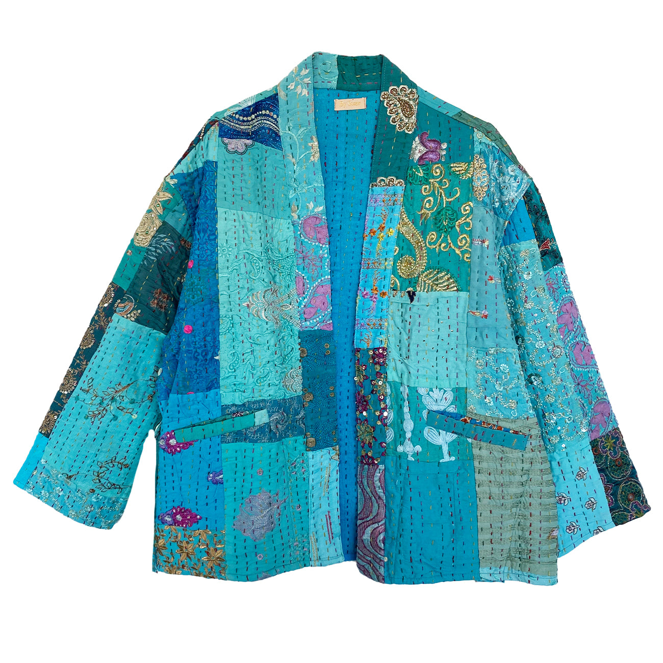 Julie Patchwork Jakke - Onesize - Nr. 34