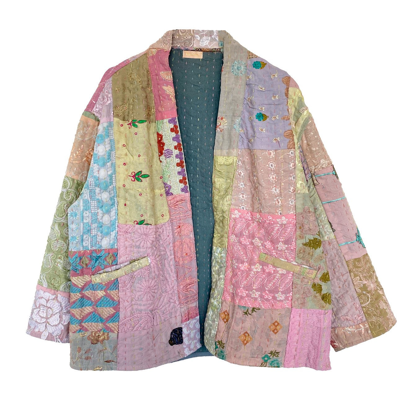 Julie Patchwork Jakke - Onesize - Nr. 60