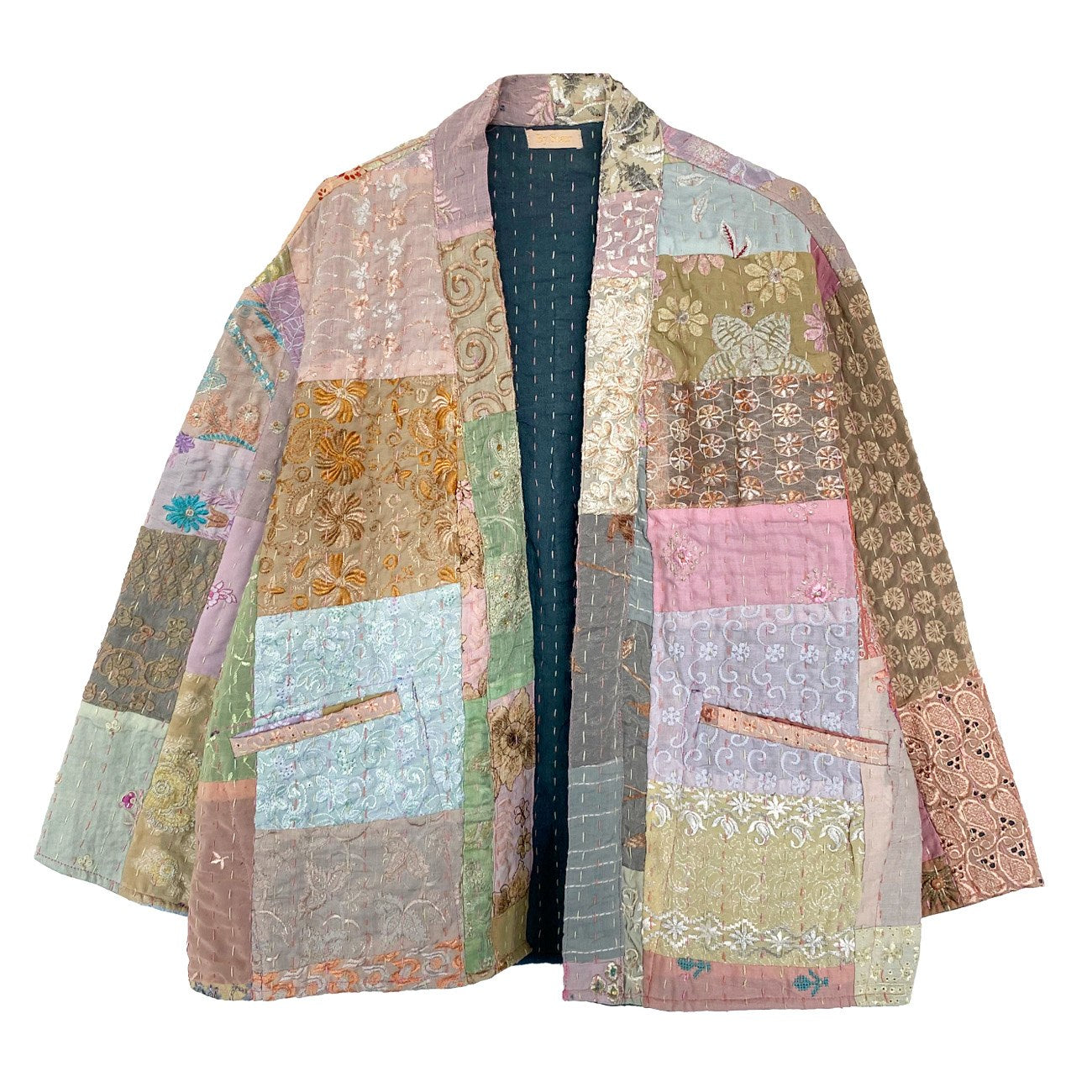 Julie Patchwork Jakke - Onesize - Nr. 70
