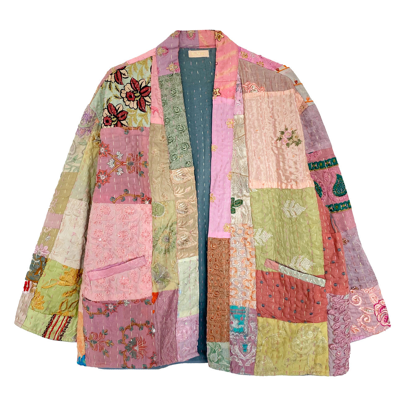 Julie Patchwork Jakke - Onesize - Nr. 73