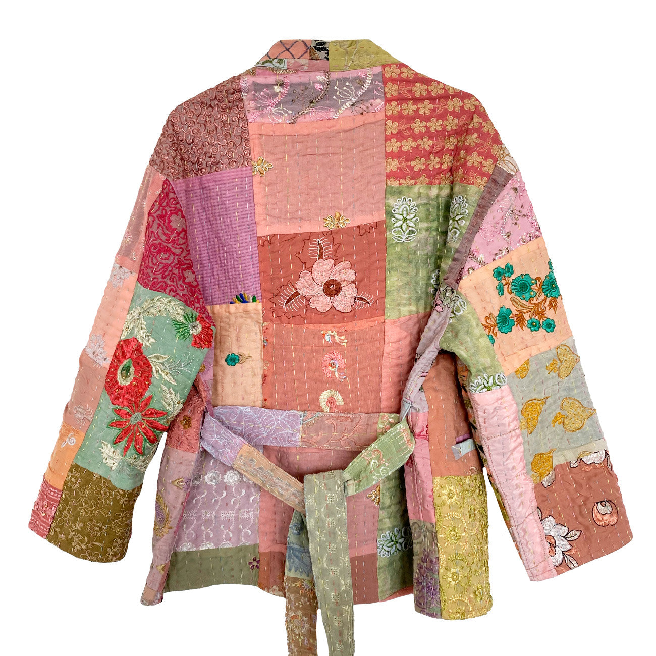 Julie Patchwork Jakke - Onesize - Nr. 77