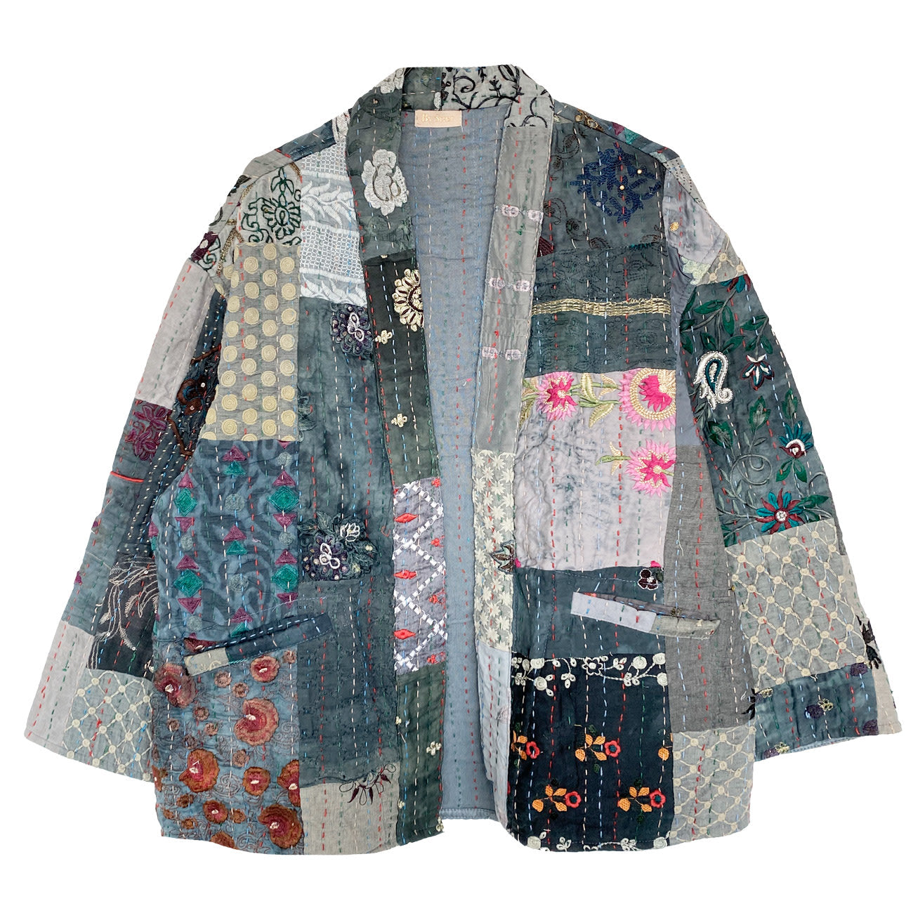 Julie Patchwork Jakke - Onesize - Nr. 100