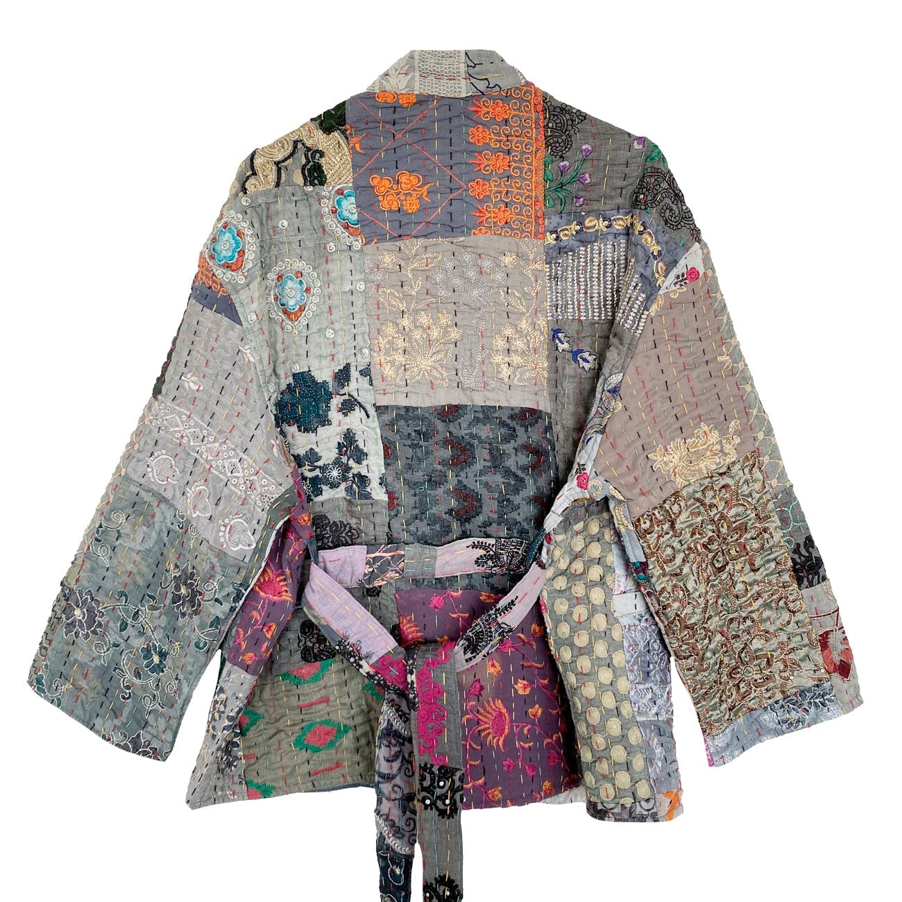 Julie Patchwork Jakke - Onesize - Nr. 102