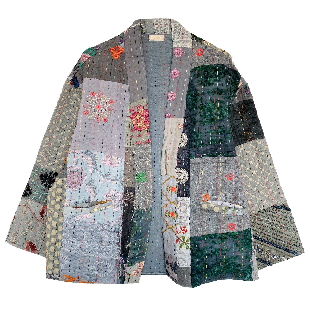 Julie Patchwork Jakke - Onesize - Nr. 102