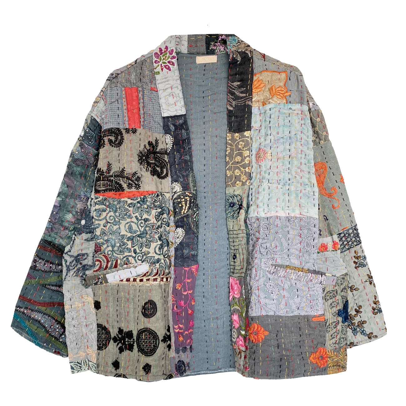 Julie Patchwork Jakke - Onesize - Nr. 104