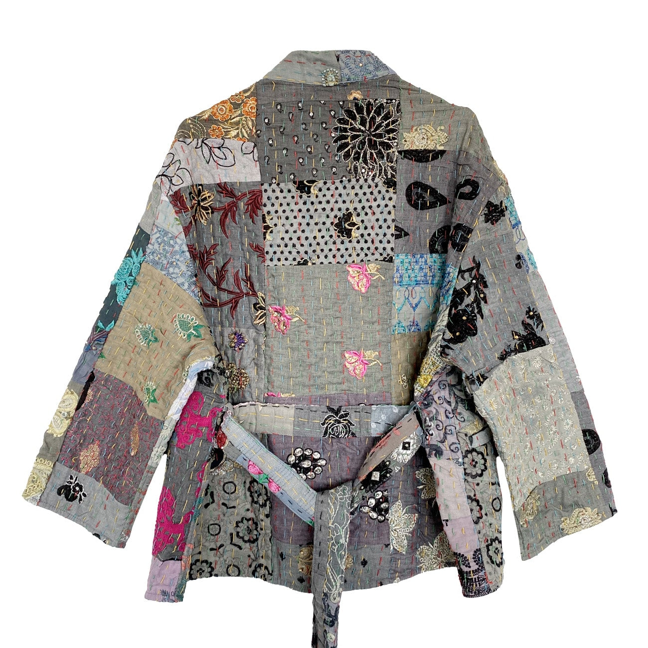 Julie Patchwork Jakke - Onesize - Nr. 106