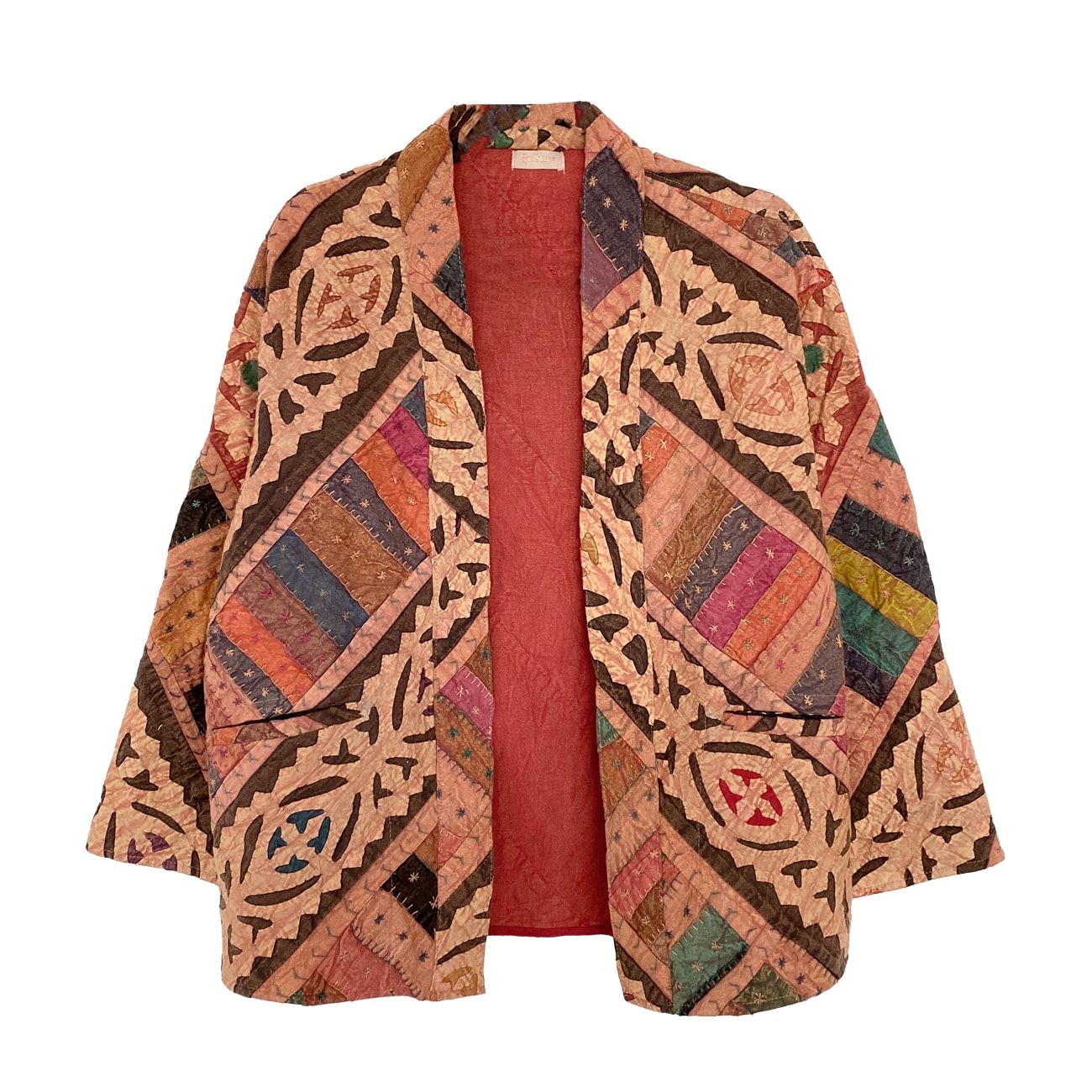 Alina Patchwork Jakke - Onesize - Nr. 15