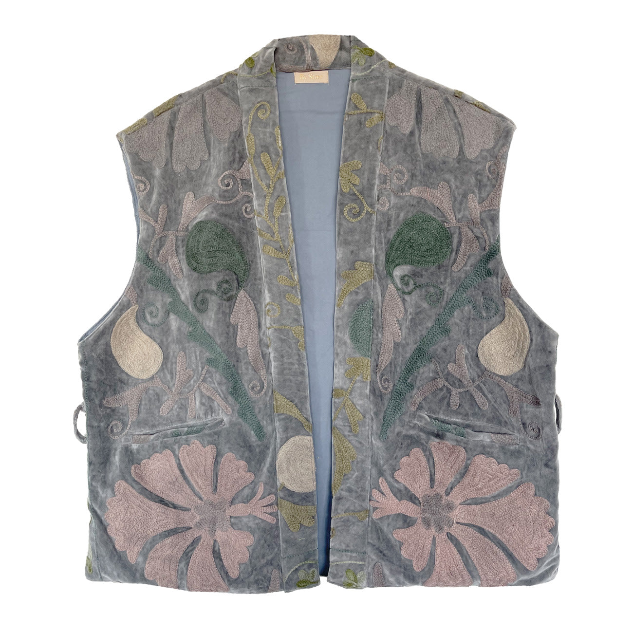 Denise Velour Vest - Onesize - Nr. 09