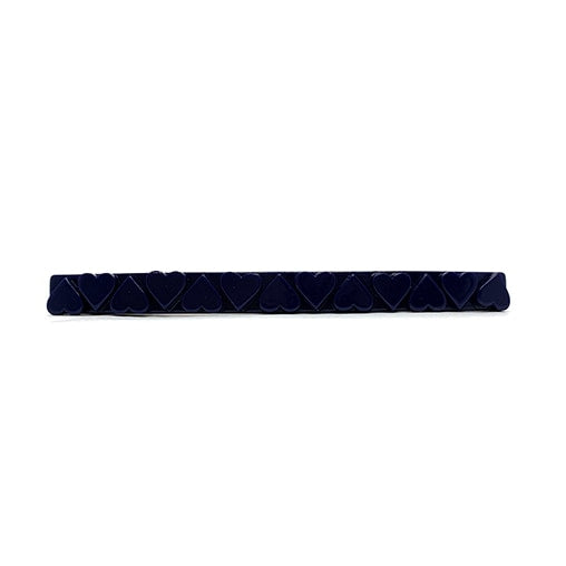 Hjerte Hårspænder - Navy