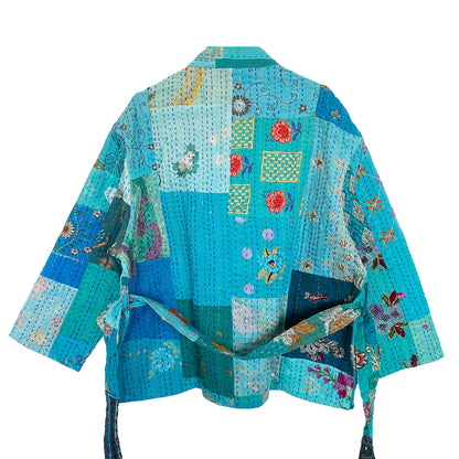 Julie Patchwork Jakke - Onesize - Nr. 30