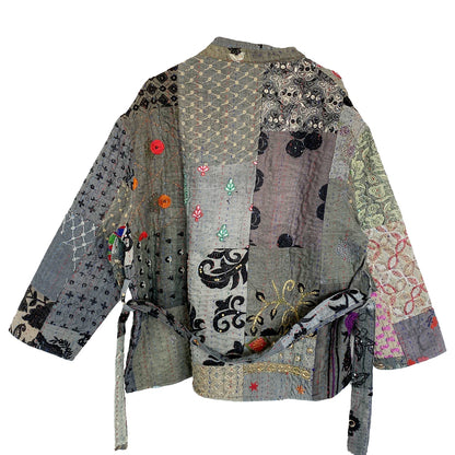 Julie Patchwork Jakke - Onesize - Nr. 23