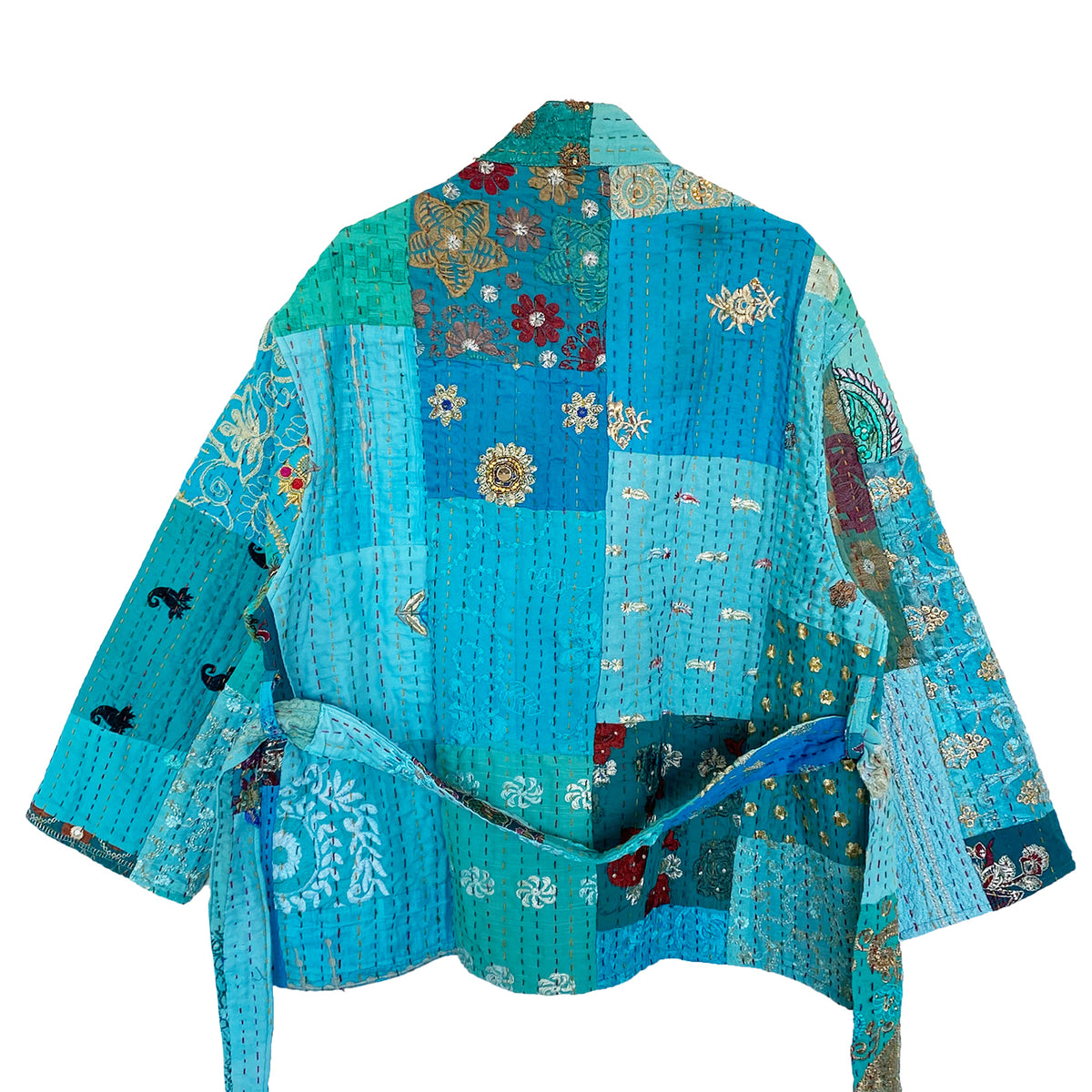 Julie Patchwork Jakke - Onesize - Nr. 36