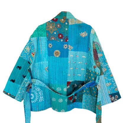 Julie Patchwork Jakke - Onesize - Nr. 36
