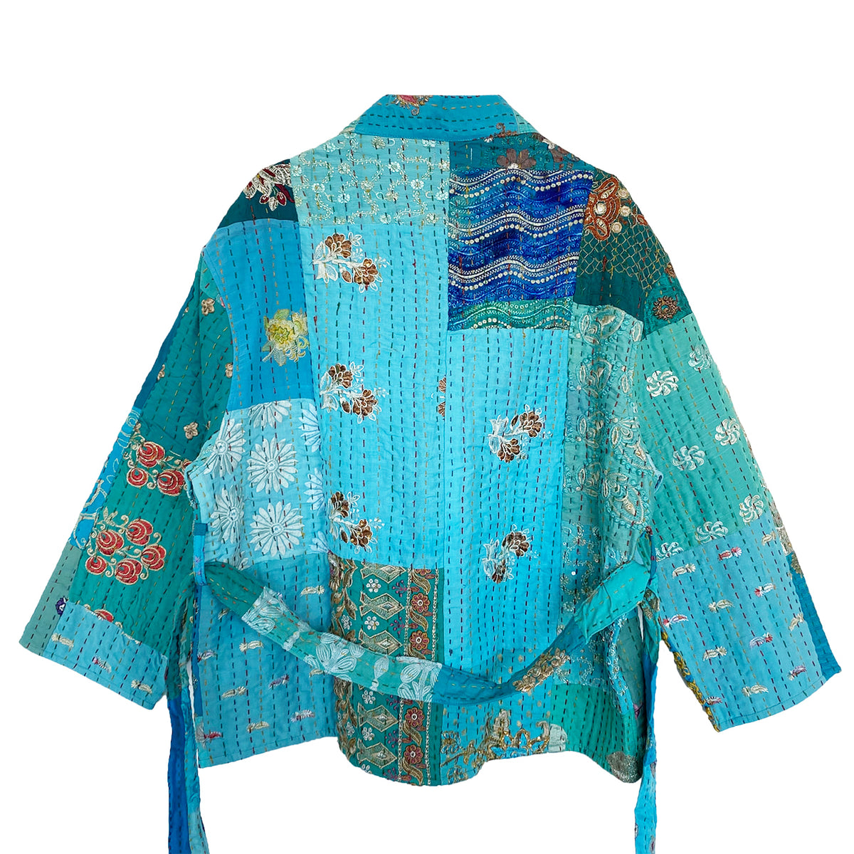 Julie Patchwork Jakke - Onesize - Nr. 32