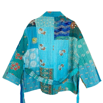 Julie Patchwork Jakke - Onesize - Nr. 32