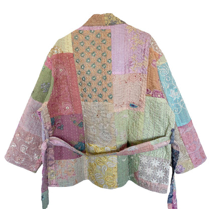 Julie Patchwork Jakke - Onesize - Nr. 10
