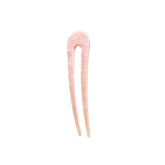 Hårnål - Rosa Marmor