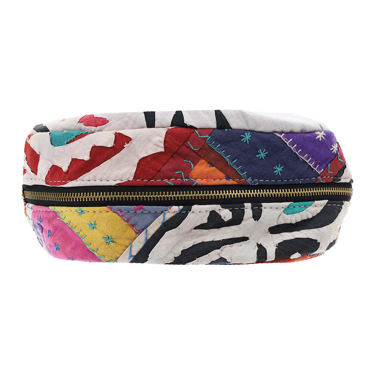 Mila Patchwork Makeup Taske - Nr. 13