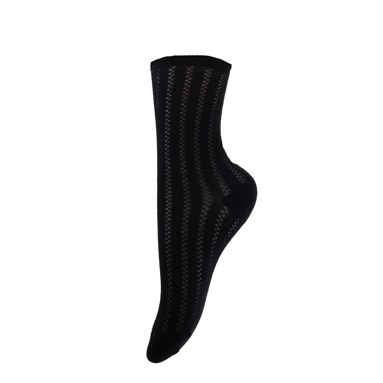 Strømper - Onesize - Flæser Sort