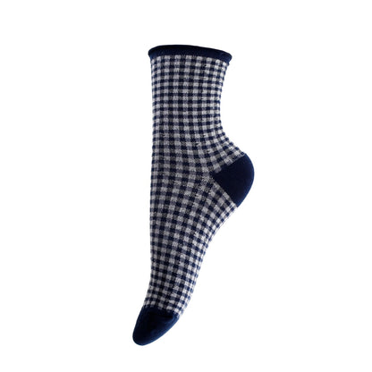 Strømper - Onesize - Tern Navy/Hvid