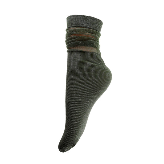 Strømper - Onesize - Mesh Glimmer Oliven (FORUDBESTILLING)