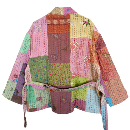 Julie Patchwork Jakke - Onesize - Nr. 12