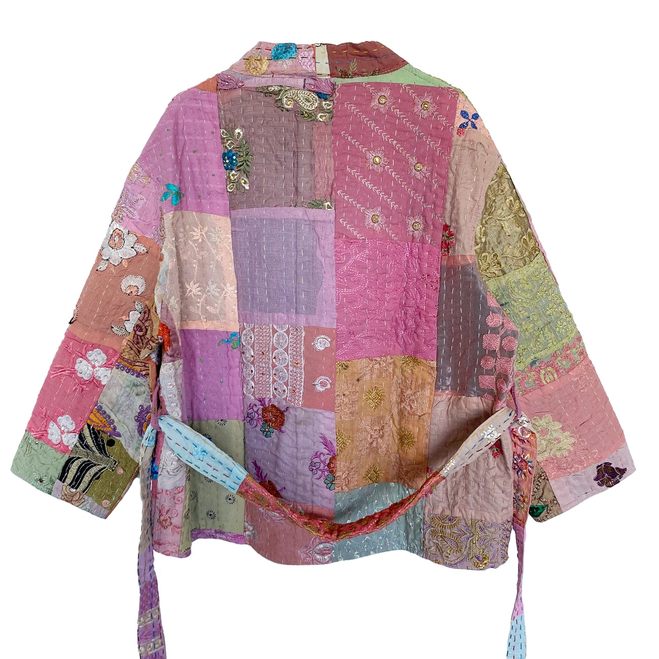 Julie Patchwork Jakke - Onesize - Nr. 13