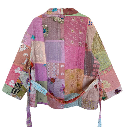 Julie Patchwork Jakke - Onesize - Nr. 13