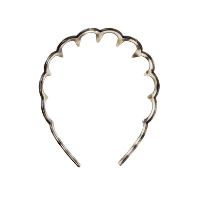 Sia Hårbøjle Zig Zag - Taupe