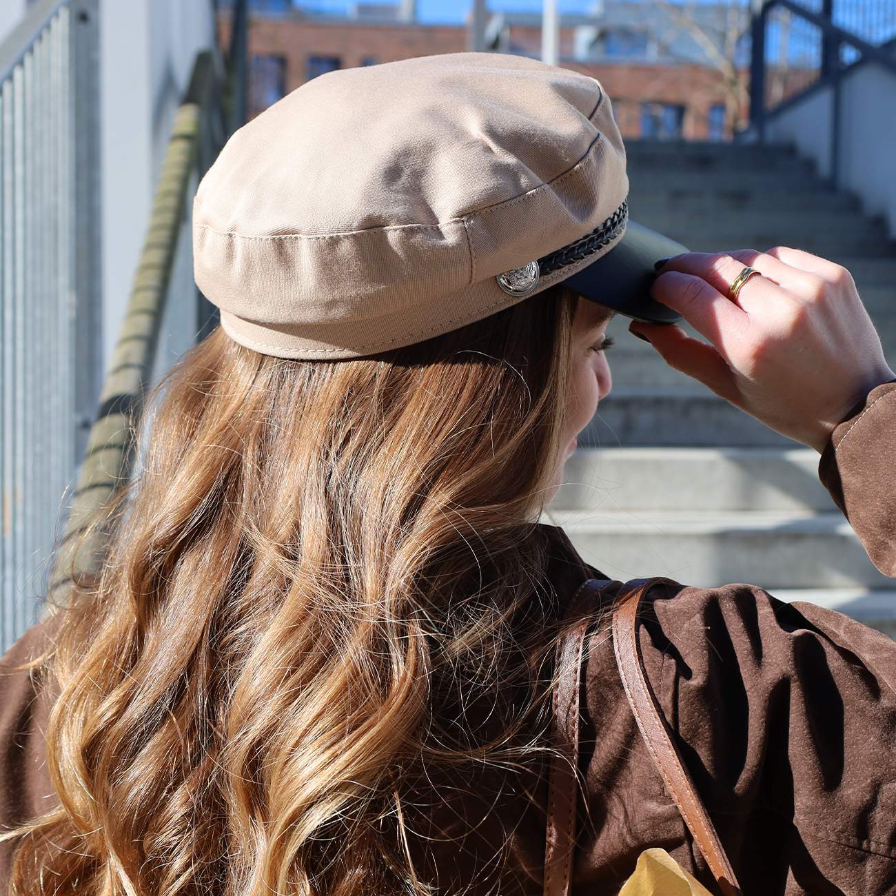 Bonnie Paperboy Kasket - Beige