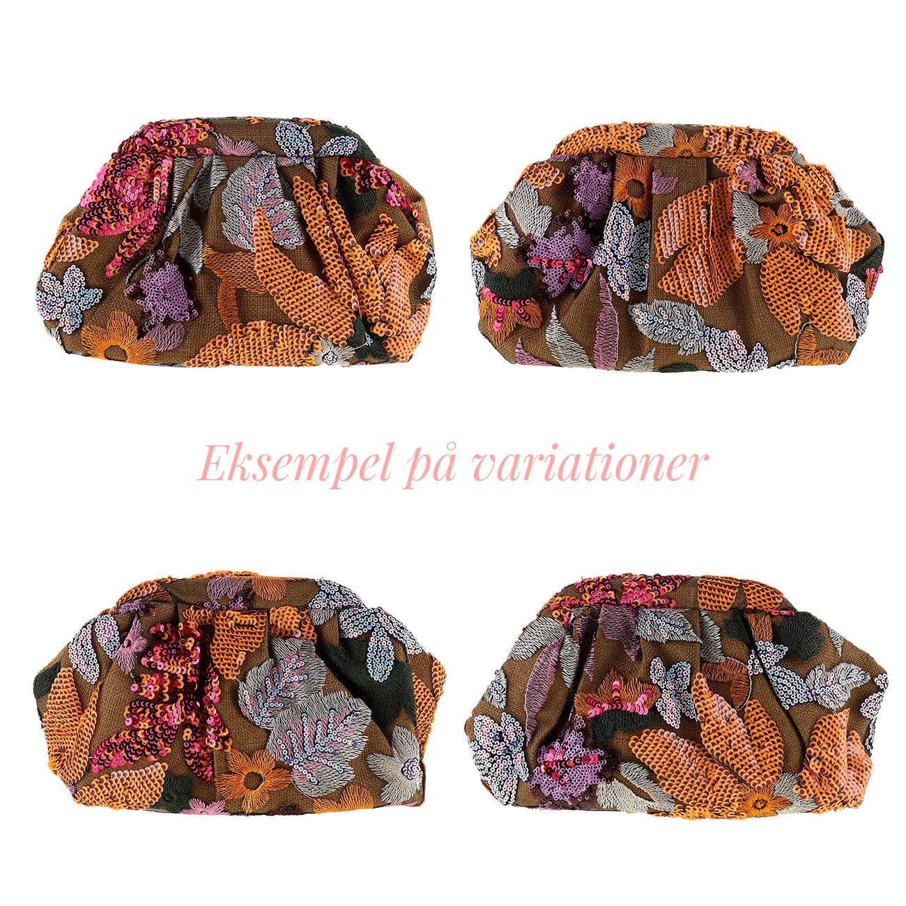 Elodia Taske - Brun/Orange Multi