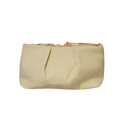 Emilia Taske - Beige/Lilla Multi