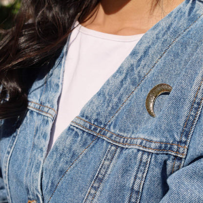 Candra Broche - Forgyldt