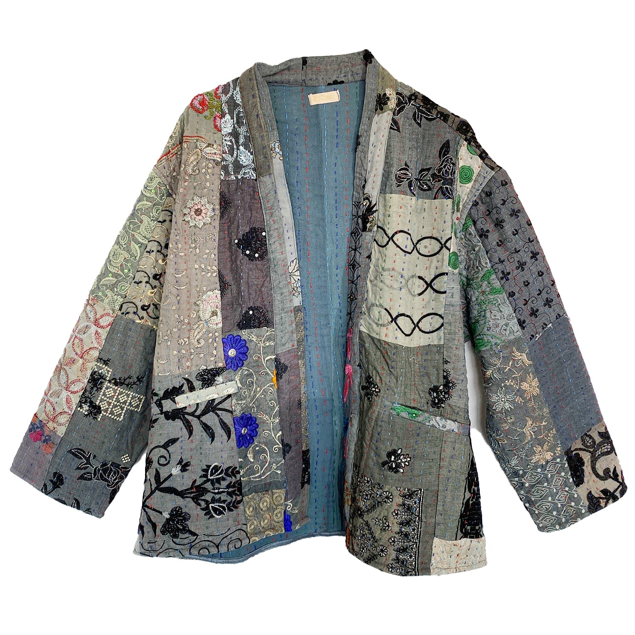Julie Patchwork Jakke - Onesize - Nr. 23