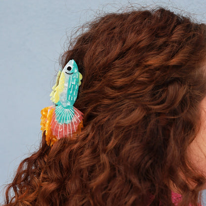 Regnbuefisk Hårklemme - Multi