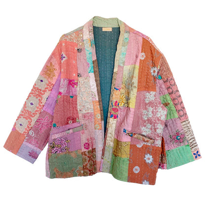 Julie Patchwork Jakke - Onesize - Nr. 21