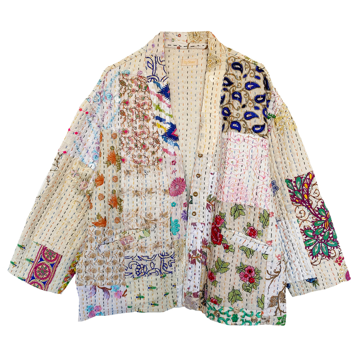 Julie Patchwork Jakke - Onesize - Nr. 43