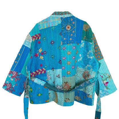 Julie Patchwork Jakke - Onesize - Nr. 31