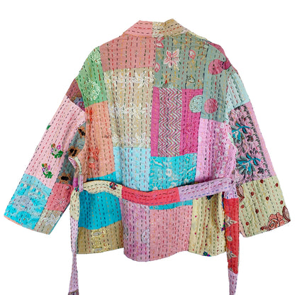 Julie Patchwork Jakke - Onesize - Nr. 20