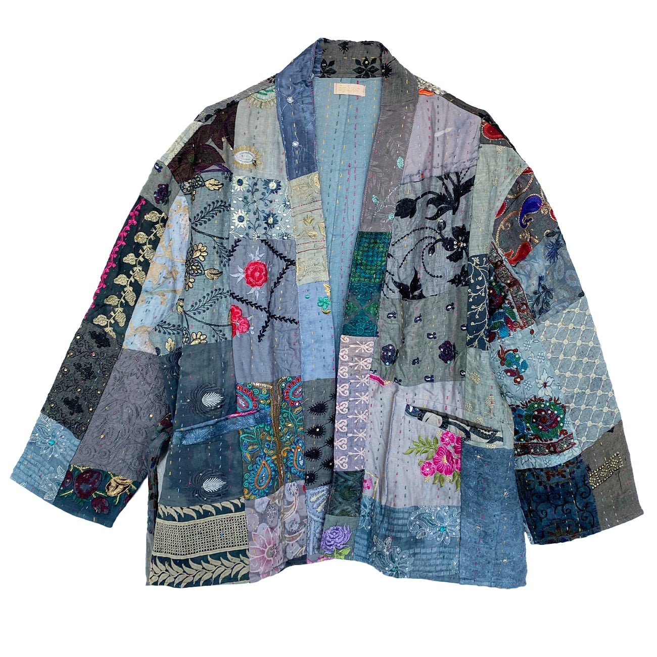 Julie Patchwork Jakke - Onesize - Nr. 42