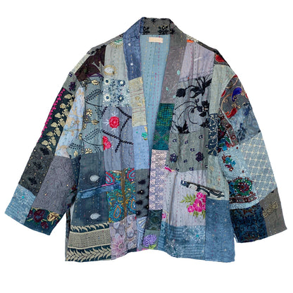 Julie Patchwork Jakke - Onesize - Nr. 42