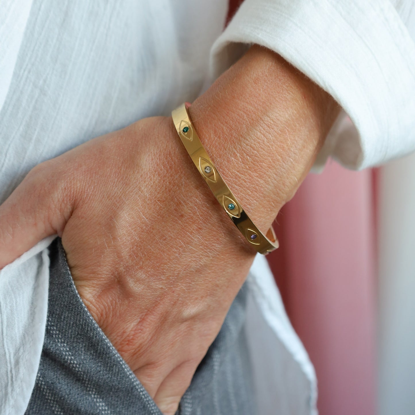 Alfrida Armbånd - Forgyldt