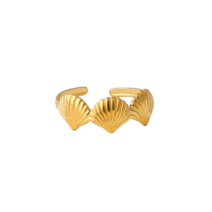 Shella Ring - Forgyldt