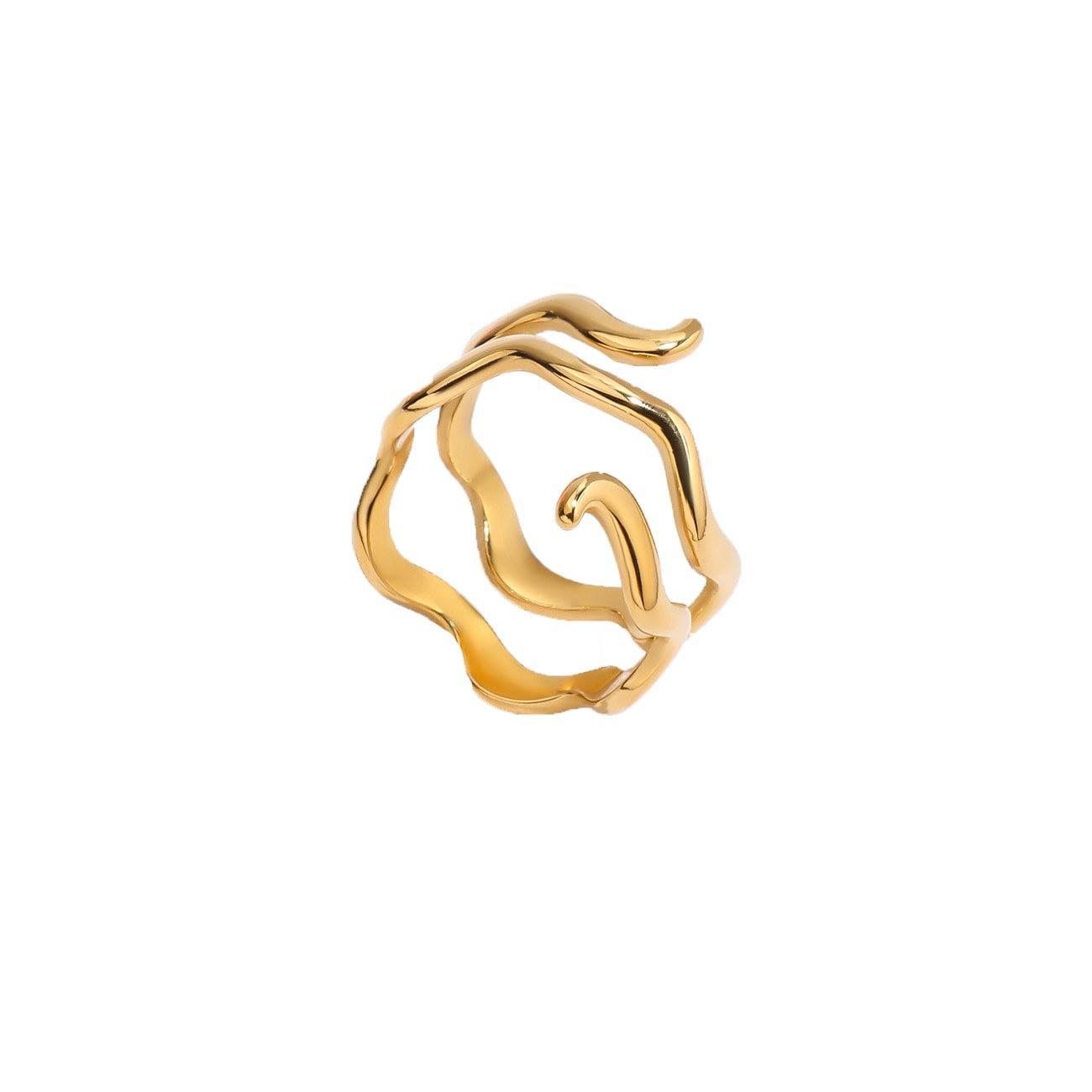 Milly Ring - Forgyldt