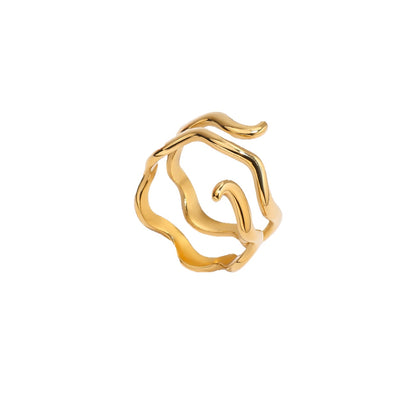 Milly Ring - Forgyldt