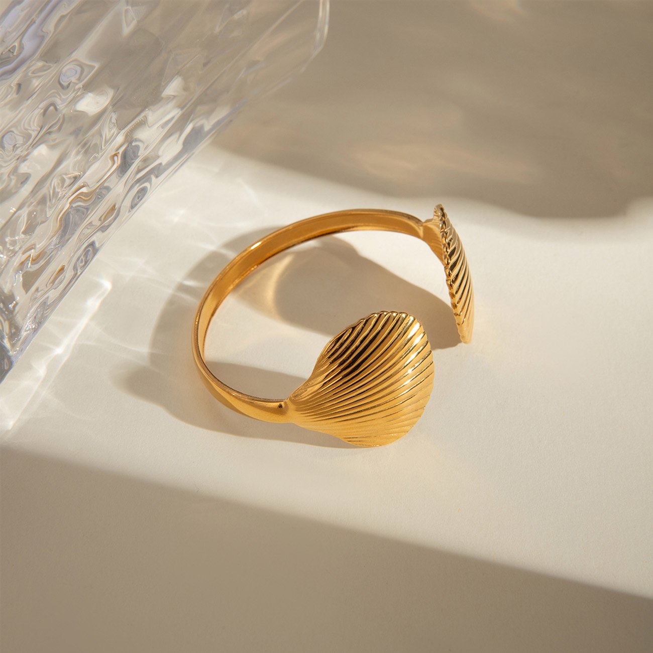 Shelly Armbånd - Forgyldt