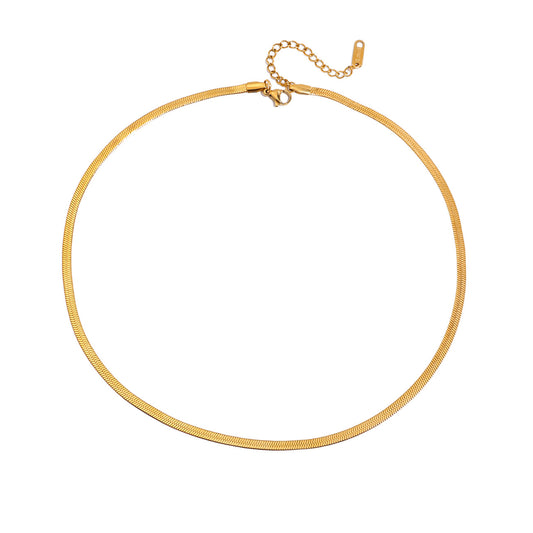 Cleo Halskæde - Forgyldt