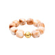 Jade Armbånd - Marmor Beige/Nougat